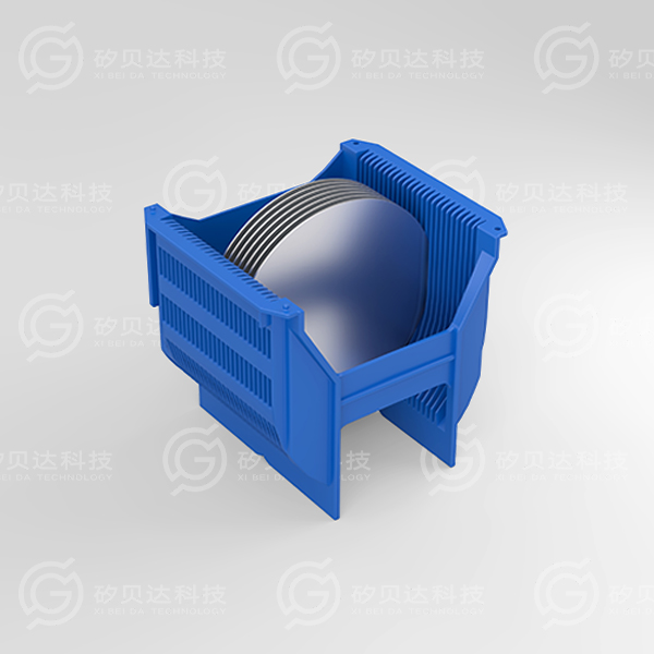 8英寸25槽-PP清洗花篮