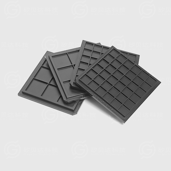 4英寸-黑色华夫盒-IC芯片托盘