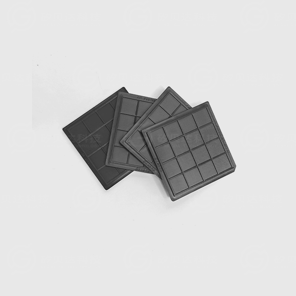 2英寸-黑色/米黄华夫盒-IC芯片托盘